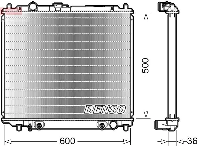 MR340050 Su Radyatörü | DRM45003 DENSO