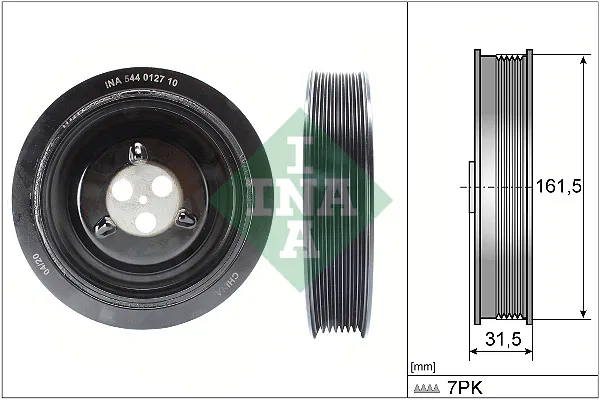 9C1Q6B319AB Krank Kasnagı Ford Transit V363 | 544012710 INA