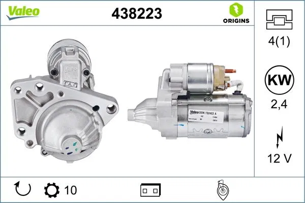 8200579570 Marş Motoru Renault | 438223 VALEO