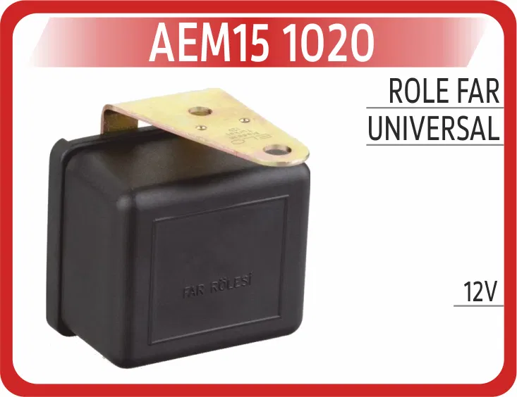 Röle Far 12V | AEM15-1020 AEM