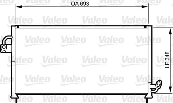 73210FC030 Klima Kompresörü Subaru Forester | 814268 VALEO