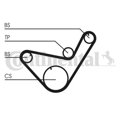 2335642011 Kayıs Balans (083-190)-(HYUNDAI H100 1994/96 Em /MITSUBISHI L300 90/96 Em ) | CT714 CONTINENTAL