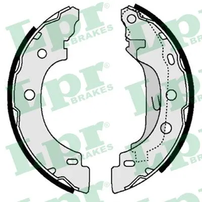7701205523 Arka Pabuç Balata Renault Kangoo 97- (203x39) | 07330 LPR
