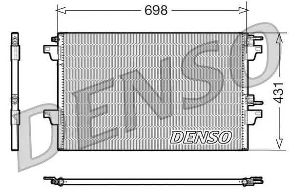 8200332851 Klima Radyatörü Renault Espace IV | DCN23021 DENSO