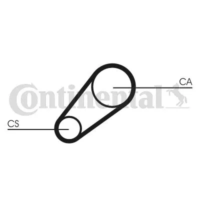 4320965 Triger Kayısı 54 Dis ( Fiat M131 ) | CT648 CONTINENTAL
