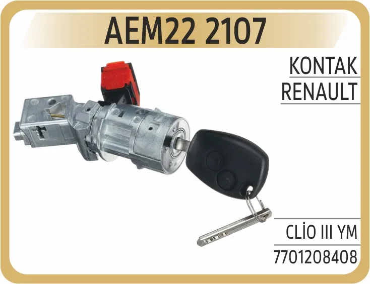 7701208408 Kontak Clio III Ym | 2107 AEM