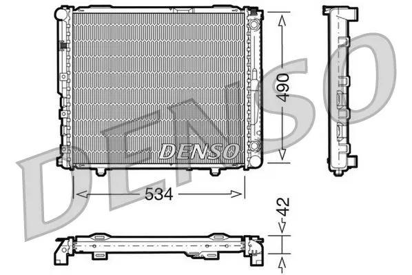 A1245009803 Su Radyatörü | DRM17032 DENSO