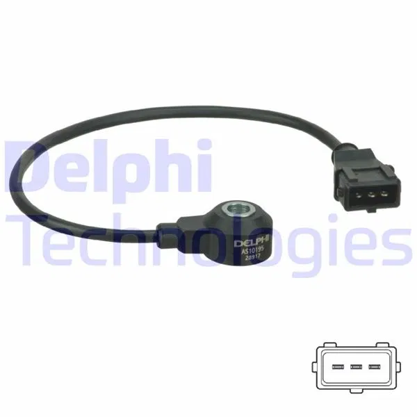 96508199 Vuruntu Sensörü | AS10195 DELPHI