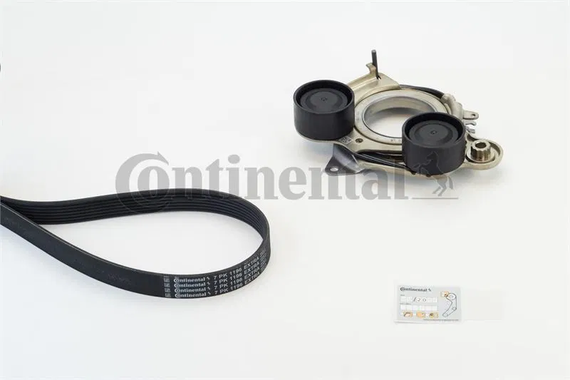 A2642000070 Kanallı V Kayışı Seti Mercedes W205 W213 W222 C238 C253 C257 Kod: B01 Kutuklu | 7PK1196EXTRAK1 CONTINENTAL