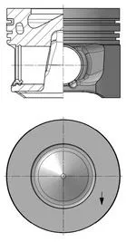 11258580699 Piston + Segman 0,50 84,50mm BMW N47N F20 F21 F22 | 41265620 KOLBENSCHMIDT
