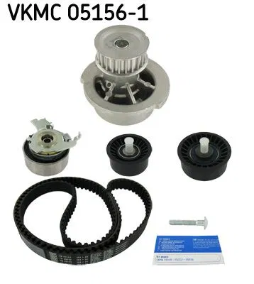 95518060 Triger Gergi Seti + Su Pompası ( Opel 1.4 1.6 Astra G Combo Zafira A B Vectra C ) | VKMC05156-1 SKF
