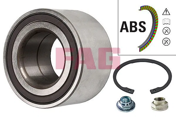 BP4L33047A Radlagersatz Mazda | 713615800 FAG