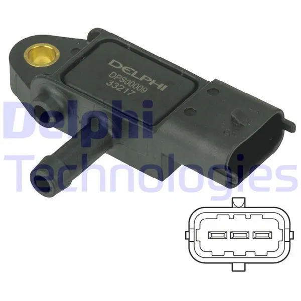 55198717 Dpf Sensör Fiat Grande Punto 1.3 D / 1.9 D 05-10, Idea 1.3 D 04-, Ford Ka 1.3 Tdci 08-16, Saab 9-3 1.9 Tid 04-15, Suzuki Splash 1.3 Cdti 08-, S | DPS00009 DELPHI