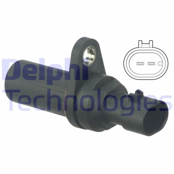 55187380 Krank Mili Sensörü Alfa Romeo, Fiat, Ford, Lancıa Alfa Romeo, Fiat, Ford, Lancıa Mito, 500, 500C, Doblo, Doblo Cargo, Fiorino, Grande Punto, Idea, L | SS11080 DELPHI