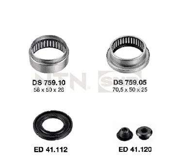 5131.96 Torsıyon Tamır Takımı 206 2.0 16V 00- 50 Mm | KS55905 SNR