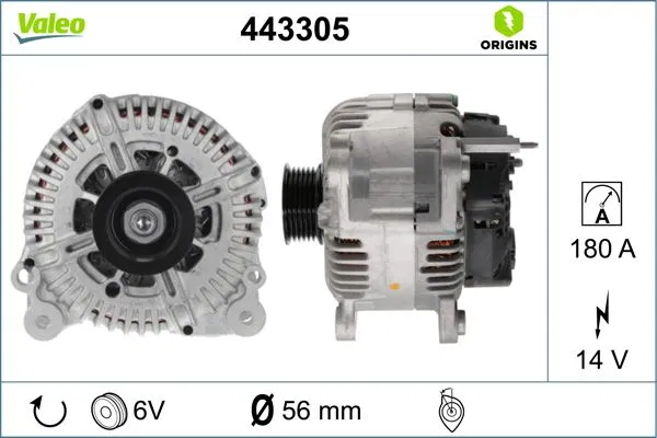 059903016P Alternatör A6 | 443305 VALEO