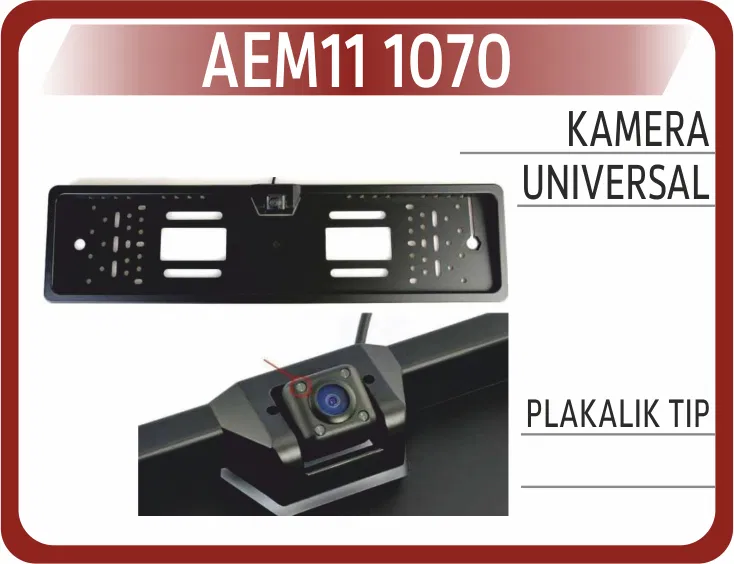 Kamera Plakalık Tip | AEM11-1070 AEM