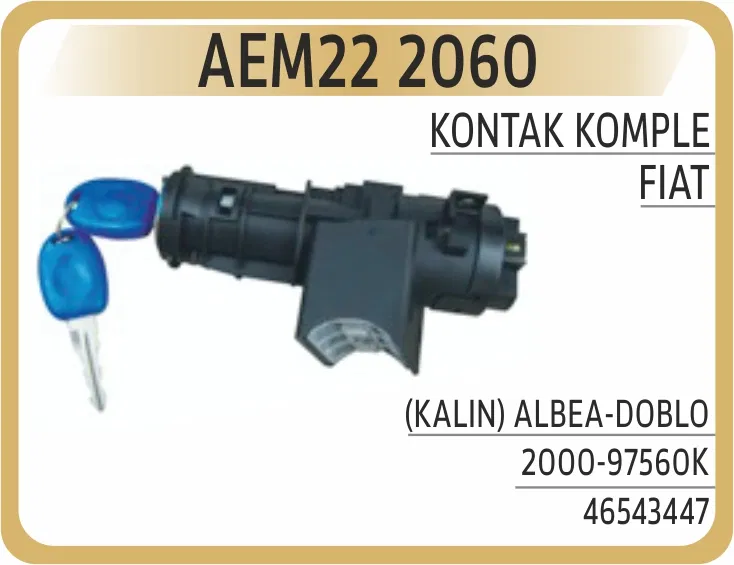 46543447 Kontak Komple (Kalın) ALBEA-DOBLO 2000-97560K | 2060 AEM
