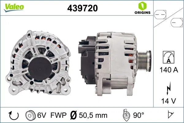 03C903023T Alternatör VW | 439720 VALEO