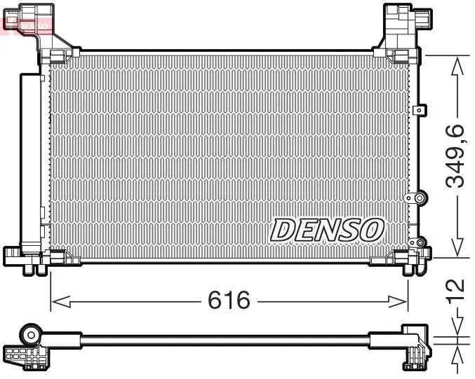 8846053140 Klima Radyatörü | DCN50132 DENSO