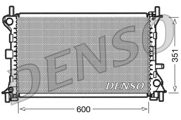 98AB8005MF Su Radyatörü Ford Focus I | DRM10052 DENSO