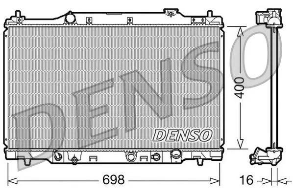 19010PNA901 Su Radyatörü Honda Stream | DRM40016 DENSO