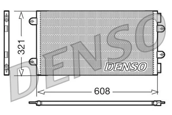 46524503 Klima Radyatörü Fiat Punto | DCN09104 DENSO