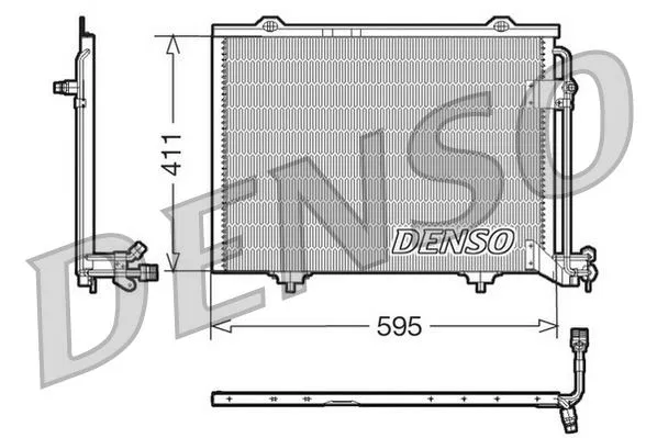A2028300970 Klima Radyatörü | DCN17011 DENSO
