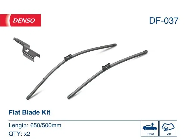 WİPER. Flat Front Blade | DF-037 DENSO