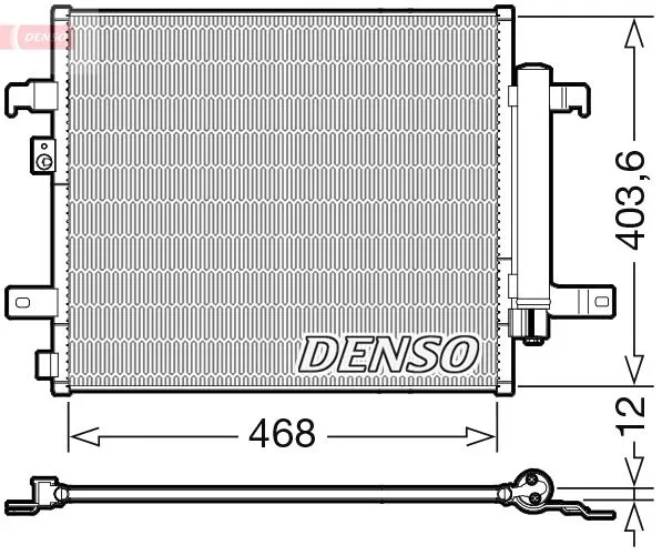 6000613169 Klima Radyatörü | DCN09124 DENSO