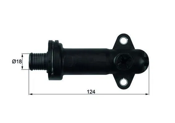 11717787870 Termostat 70 °C BMW M47N M57N E87 E46 E90 E91 E92 | TE170 MAHLE