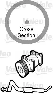 4885094AA Conta Chrysler (X20) | 509770 VALEO