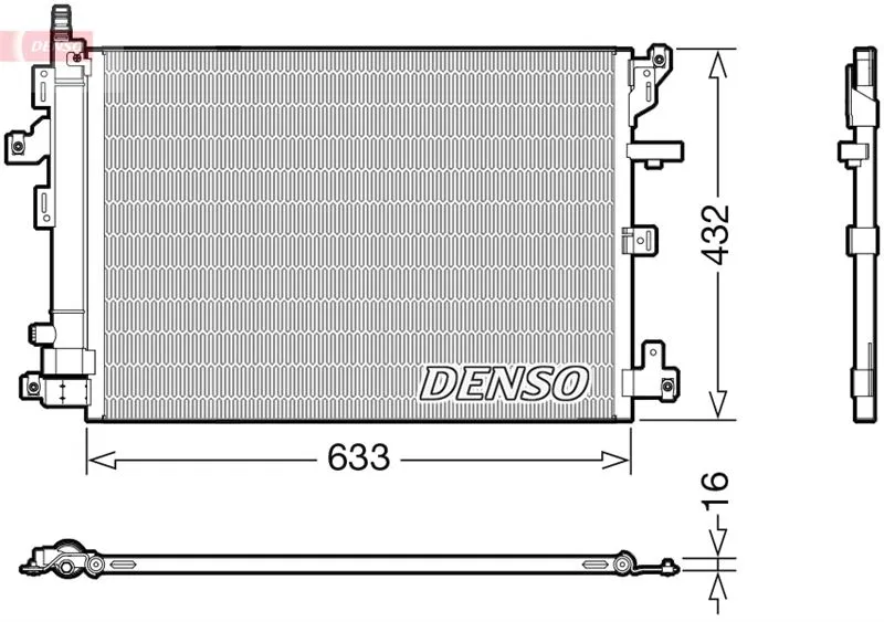30648955 Klima Radyatörü | DCN33012 DENSO