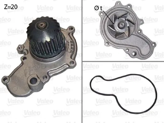 104667660AE Devirdaim Chrysler / Mitsubishi | 506538 VALEO