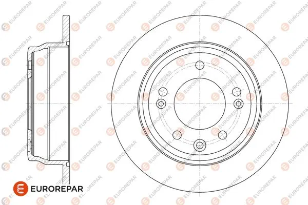 E:2 Ar Fr Disk Hyundai Sonata VI | 1667871080 EUROREPAR