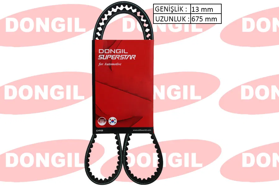 5723121000 V Kayış Tirtilli (13x675) Hyundai Accent Admire 1 | DONGIL