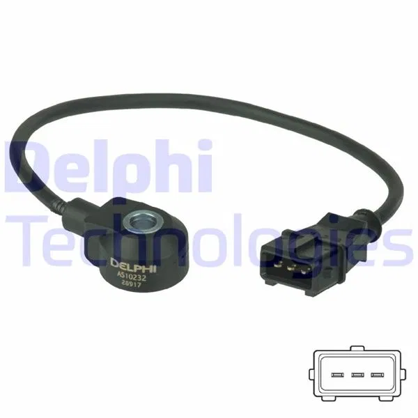 46522740 Vuruntu Sensörü - Fiat BARCHETTA. BRAVA. BRAVO. Co | AS10232 DELPHI