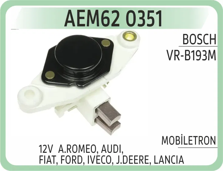 VRB193M Konjektor IB350 AUDI. FIAT. FORD. IVECO. J.DEERE | 0351 AEM