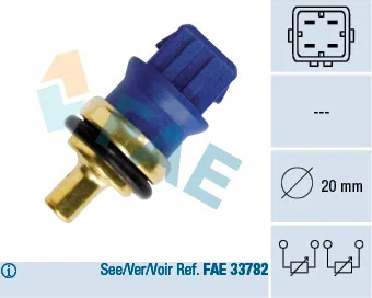 078919501B Sicaklık Sensörü | 33780 FAE