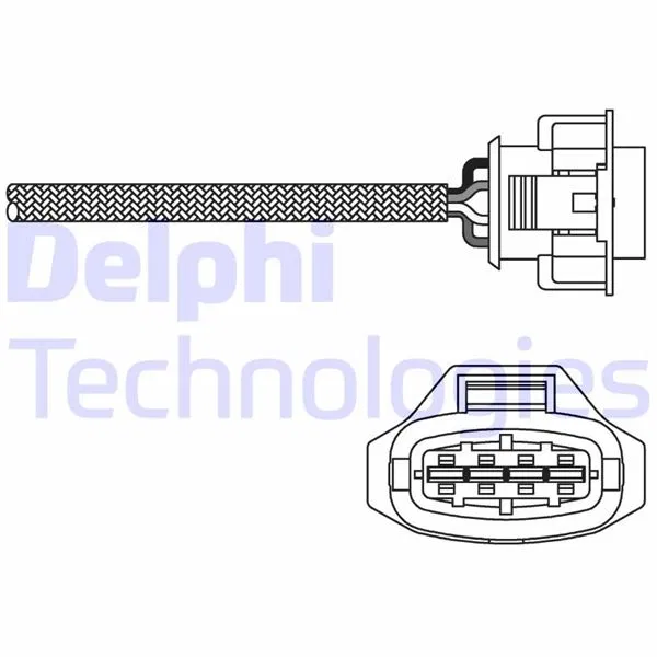 Lambda Sensoru ( Opel : Astra Zafira ) | ES10790-12B1 DELPHI