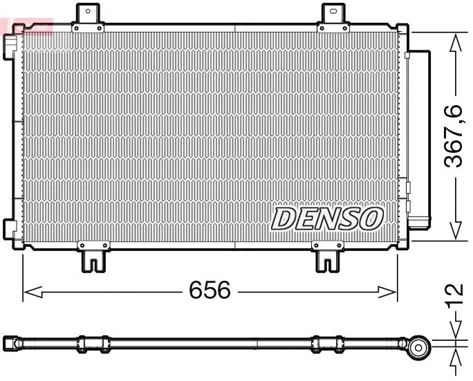 9531061M10 Klima Radyatörü | DCN47009 DENSO