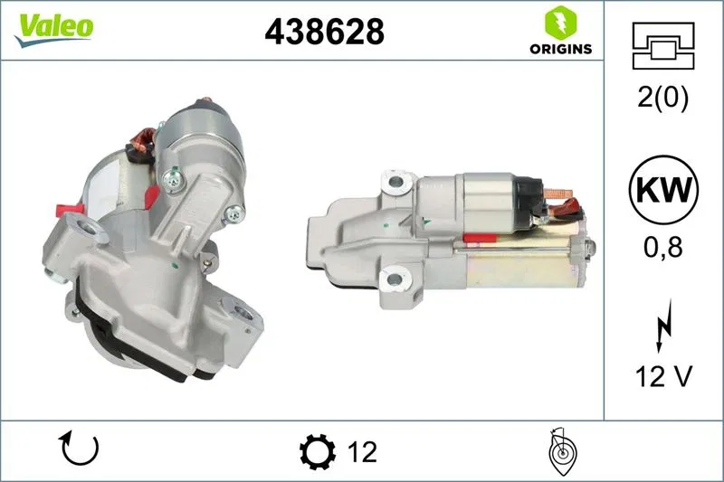 JX6T11000EB Marş Motoru Orjinal Ford | 438628 VALEO