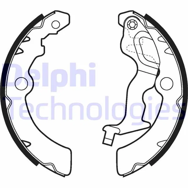 440604A00F Fren Pabucu Nissan Pixo | LS2045 DELPHI