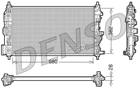 39074657 Su Radyatörü | DRM20009 DENSO