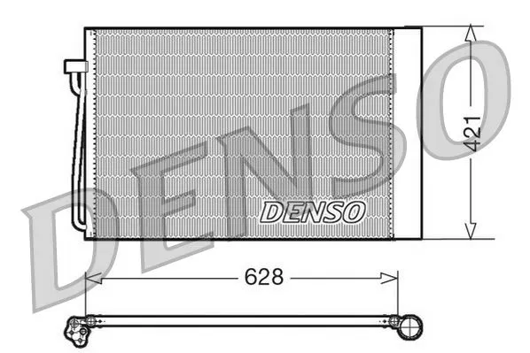 64502282939 Klima Radyatörü BMW 5 | DCN05018 DENSO