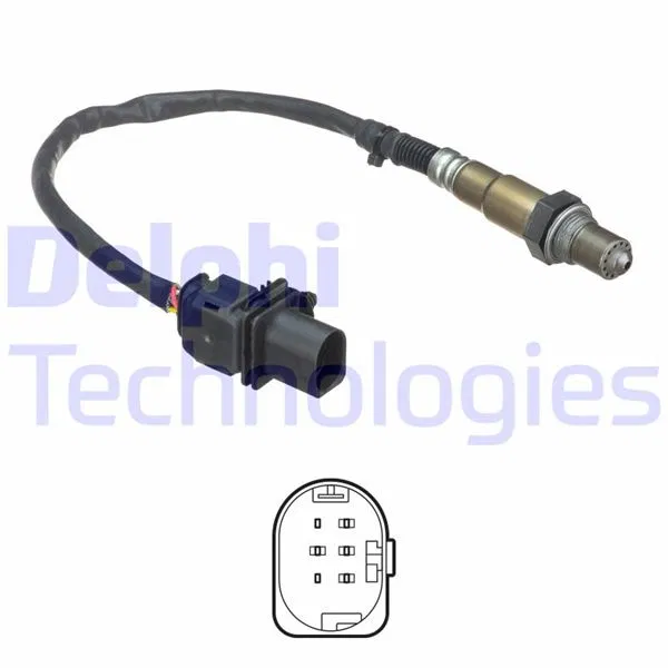 55566503 Oksijen Sensörü Opel Astra J | ES21306-12B1 DELPHI
