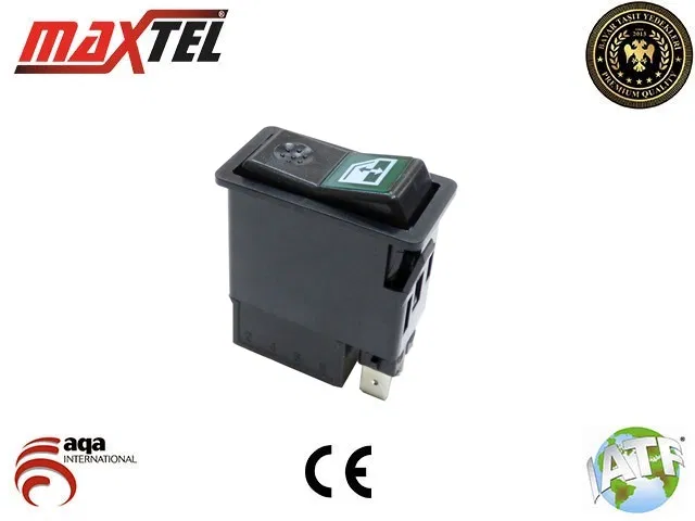 6C4614B133AA Cam Kaldırma Anahtarı Sol 8 Fişli Ford Cargo Y.M. | 182 02 065 MAXTEL