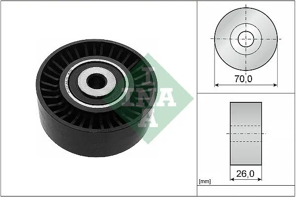LR004877 Kayıs Gergi Rulmanı Land Rover 224DT Discovery Spo | 532054410 INA