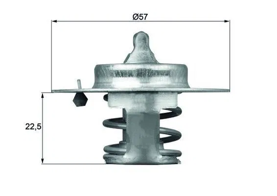 1337.47 Termostat Thermostat İnsert Peugeot 304 Break | TX6083D MAHLE