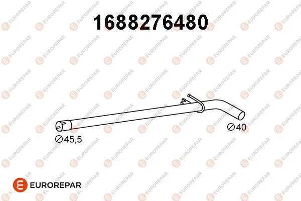 E:TEK Boru Renault Clio IV | 1688276480 EUROREPAR